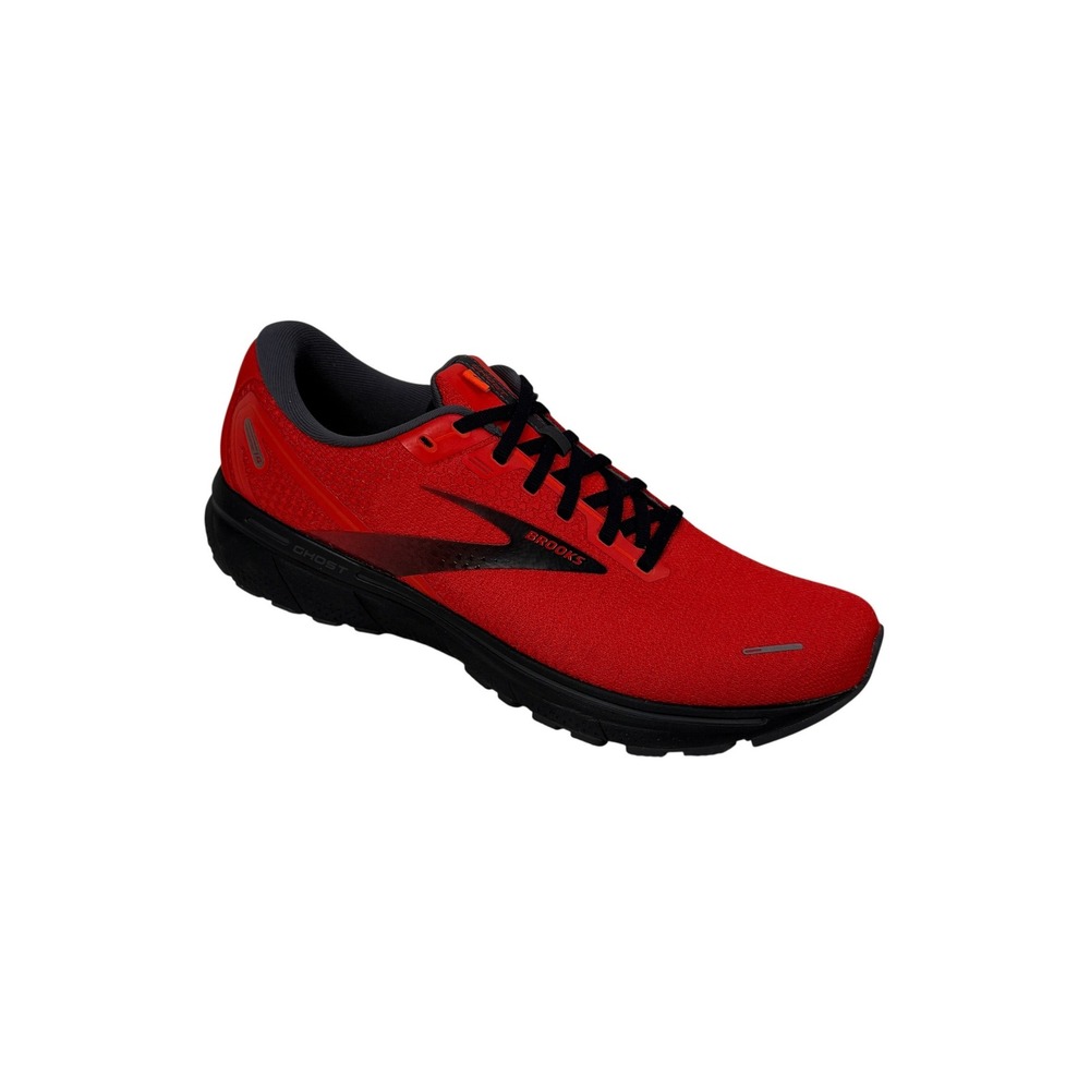 Brooks Ghost 14 Mens Running Shoes Size 13 D Red Tomato Black 1103691D615